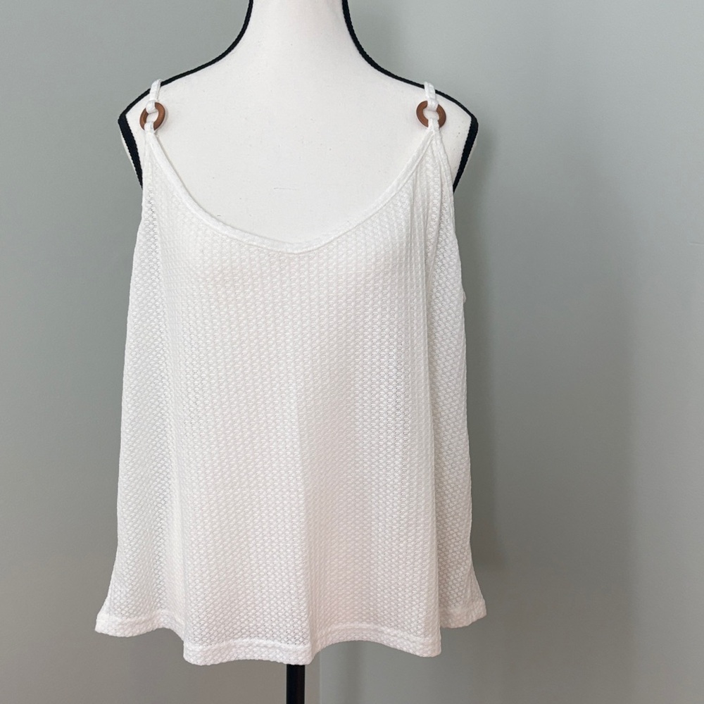 Elegant White Camisole Top